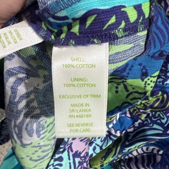 Lilly Pulitzer Jesse Romper Catitude Print - Picture 8 of 9